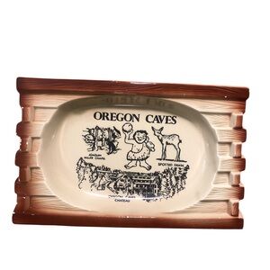 VTG Oregon Caves Souvenir Dish